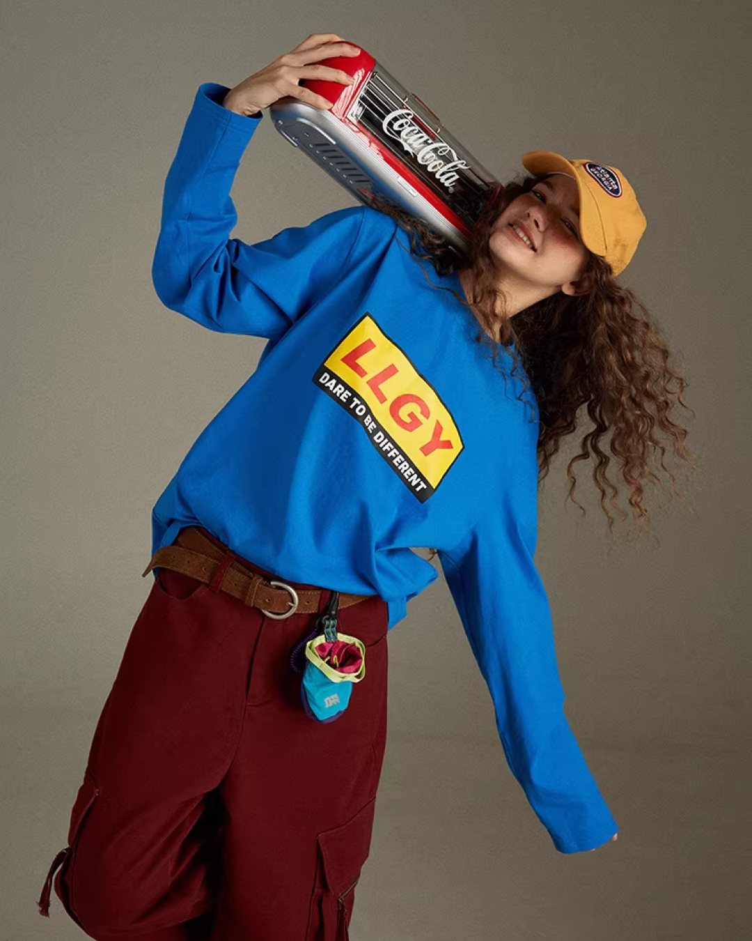 Logo Print Long sleeve tee LG0034