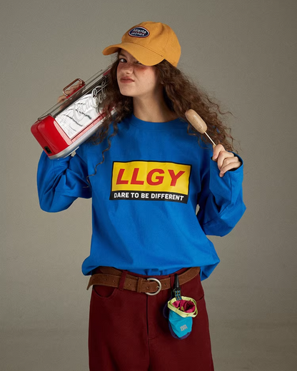 Logo Print Long sleeve tee LG0034