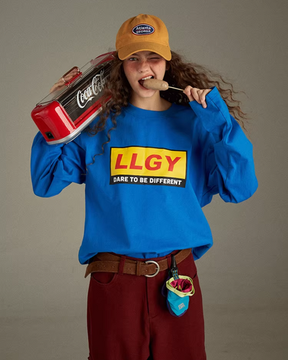 Logo Print Long sleeve tee LG0034