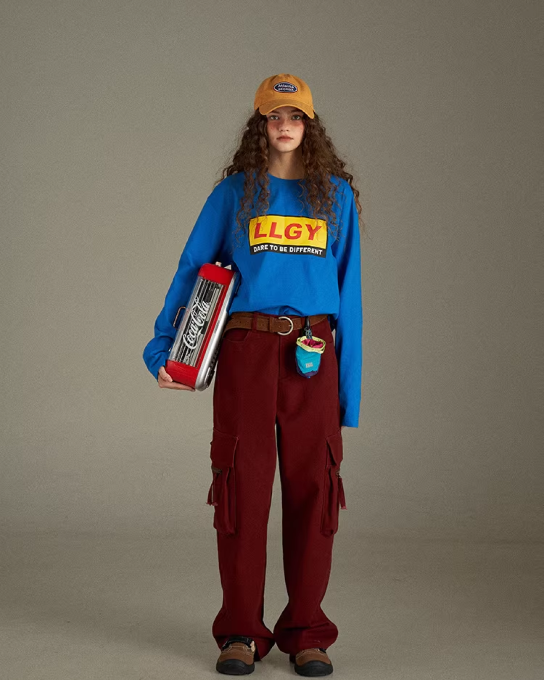 Logo Print Long sleeve tee LG0034