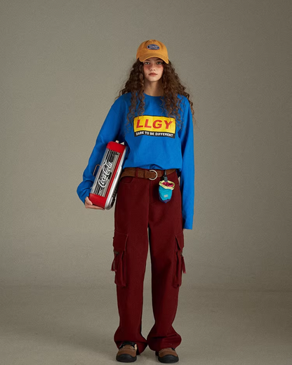 Logo Print Long sleeve tee LG0034