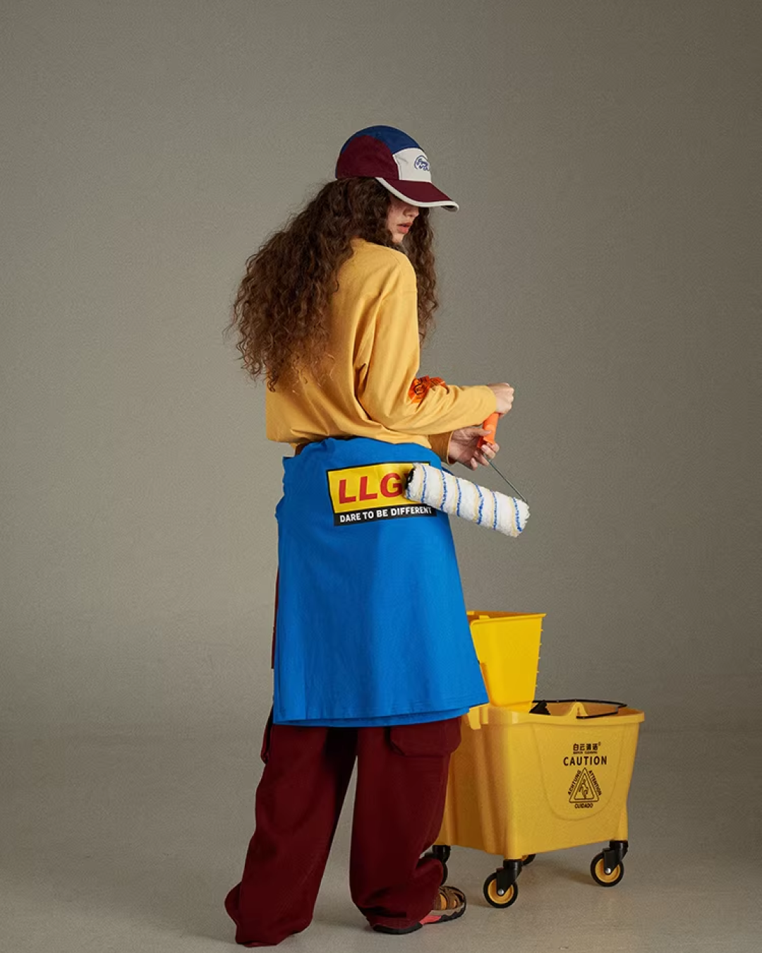 Logo Print Long sleeve tee LG0034