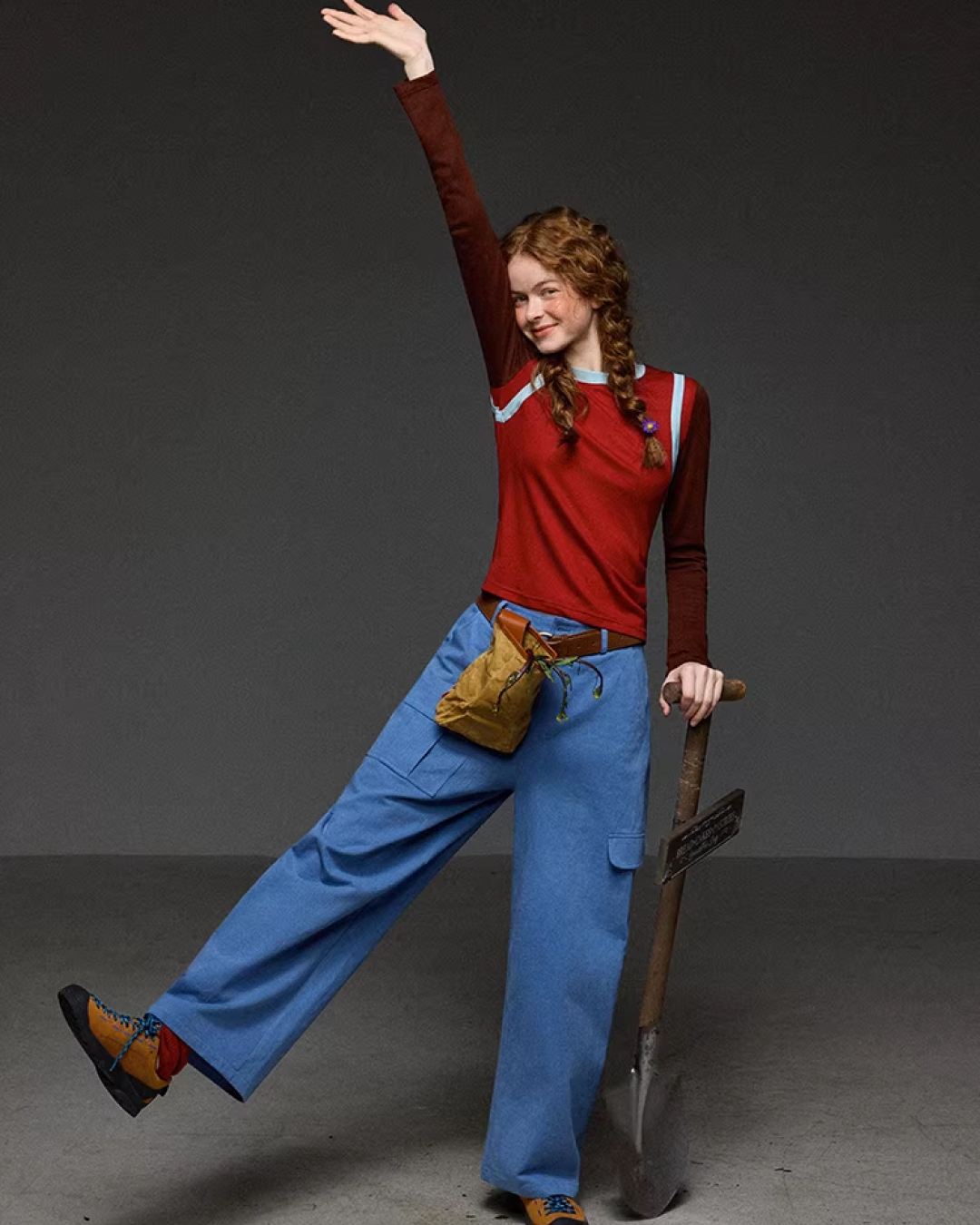 Layer Bicolor Line Long Sleeve T-shirt LG0038