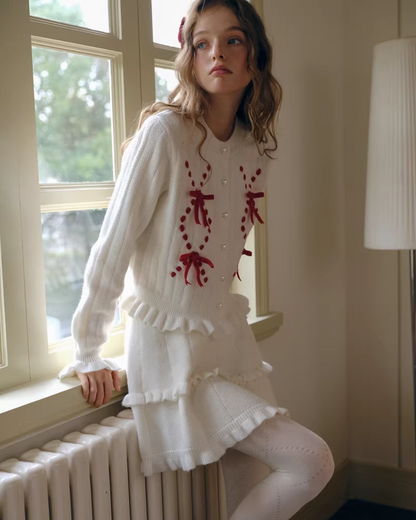 Ribbon Stitch Matching cloth IS0010