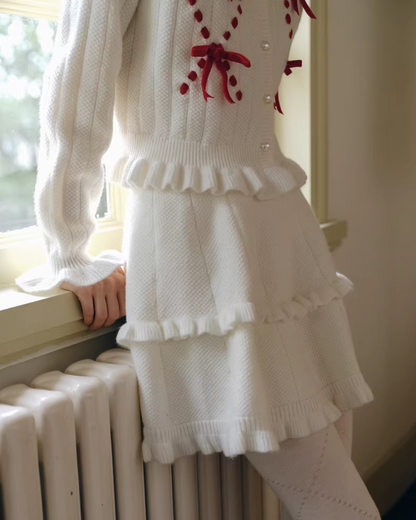 Ribbon Stitch Matching cloth IS0010