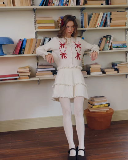 Ribbon Stitch Matching cloth IS0010