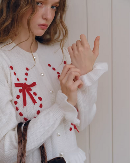 Ribbon Stitch Matching cloth IS0010