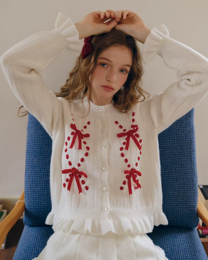 Ribbon Stitch Matching cloth IS0010