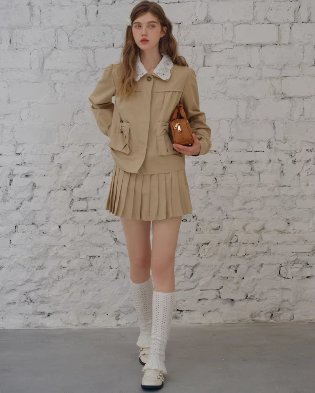 Collar Lace Ribbon Matching cloth IS0002