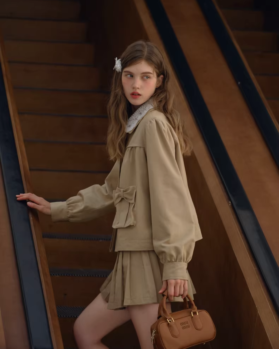 Collar Lace Ribbon Matching cloth IS0002