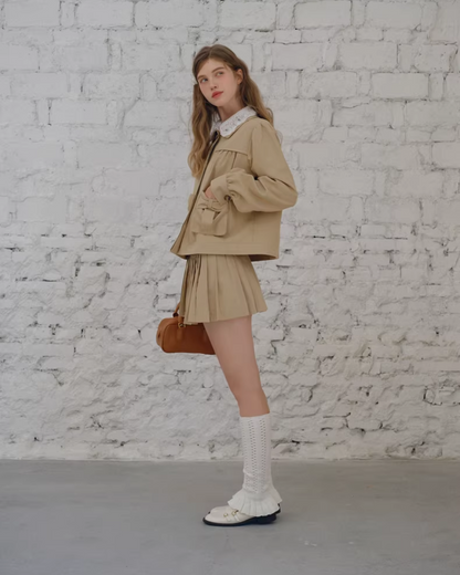 Collar Lace Ribbon Matching cloth IS0002