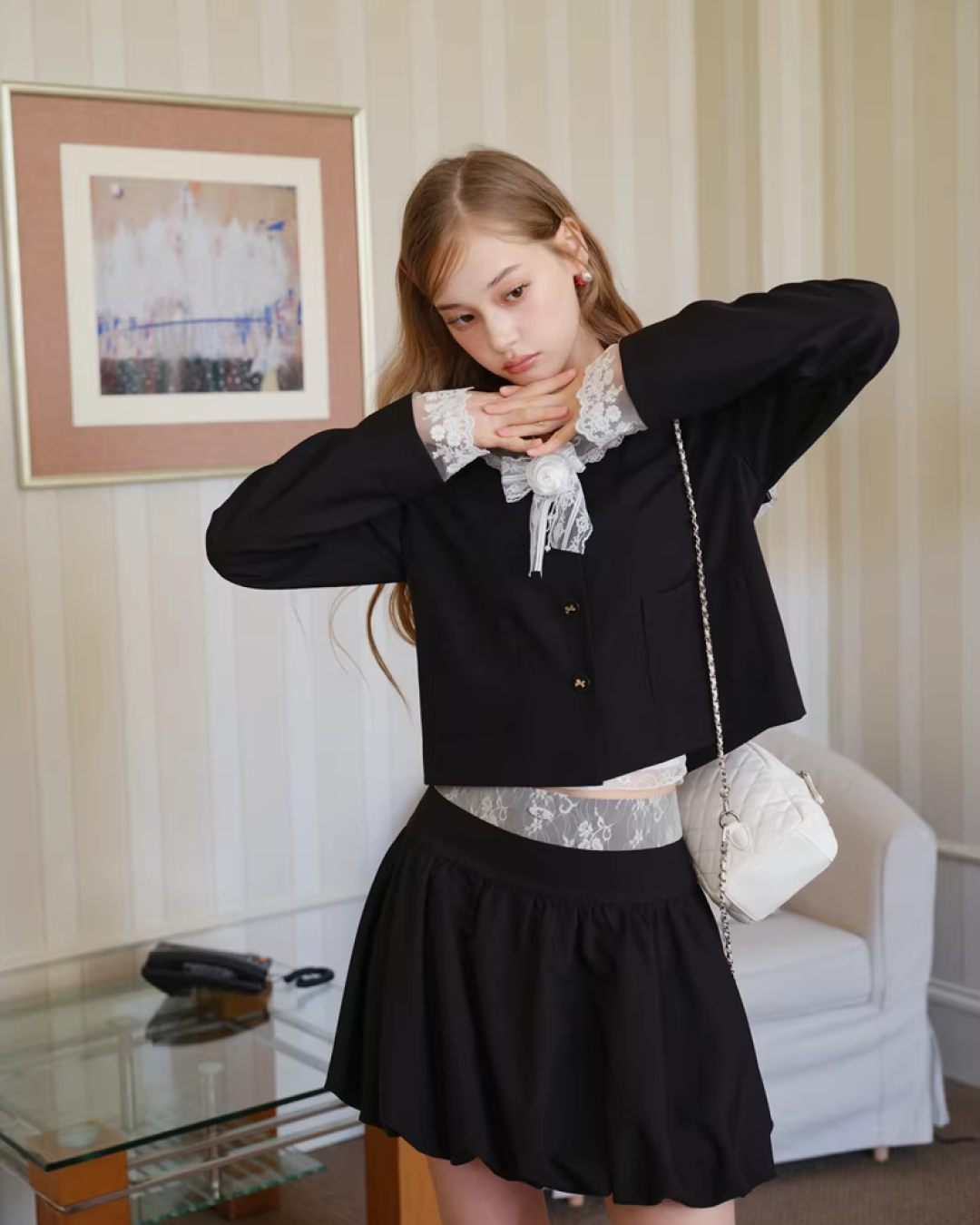 Lace Design Matching cloth IS0003