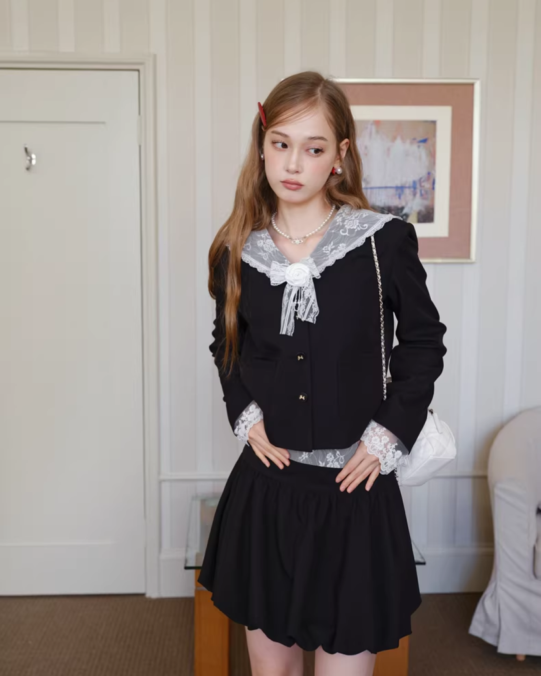 Lace Design Matching cloth IS0003