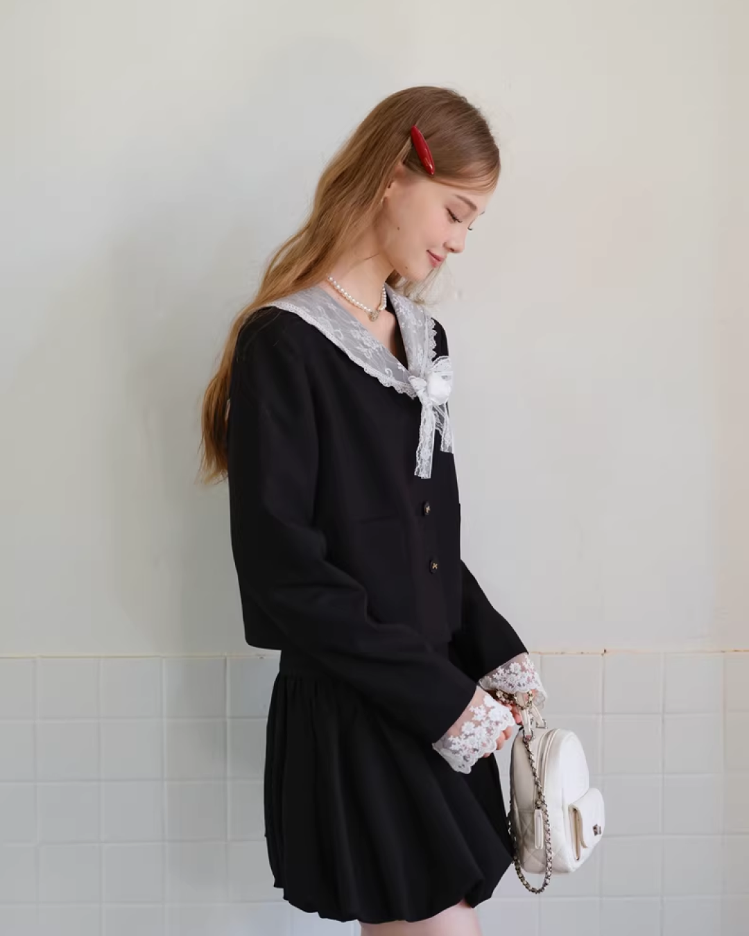 Lace Design Matching cloth IS0003