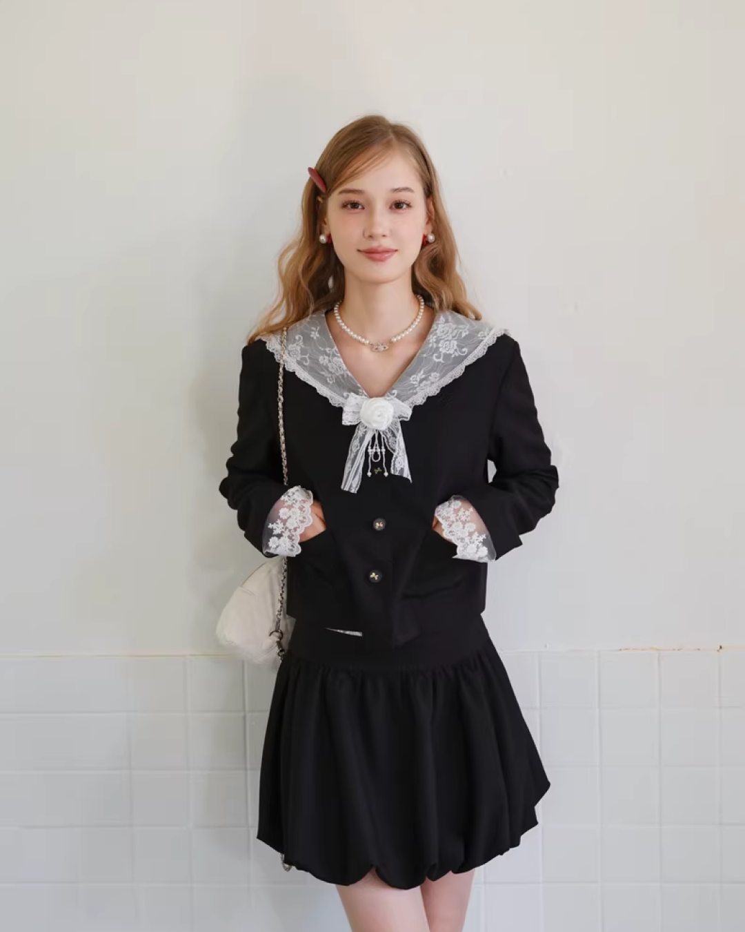 Lace Design Matching cloth IS0003