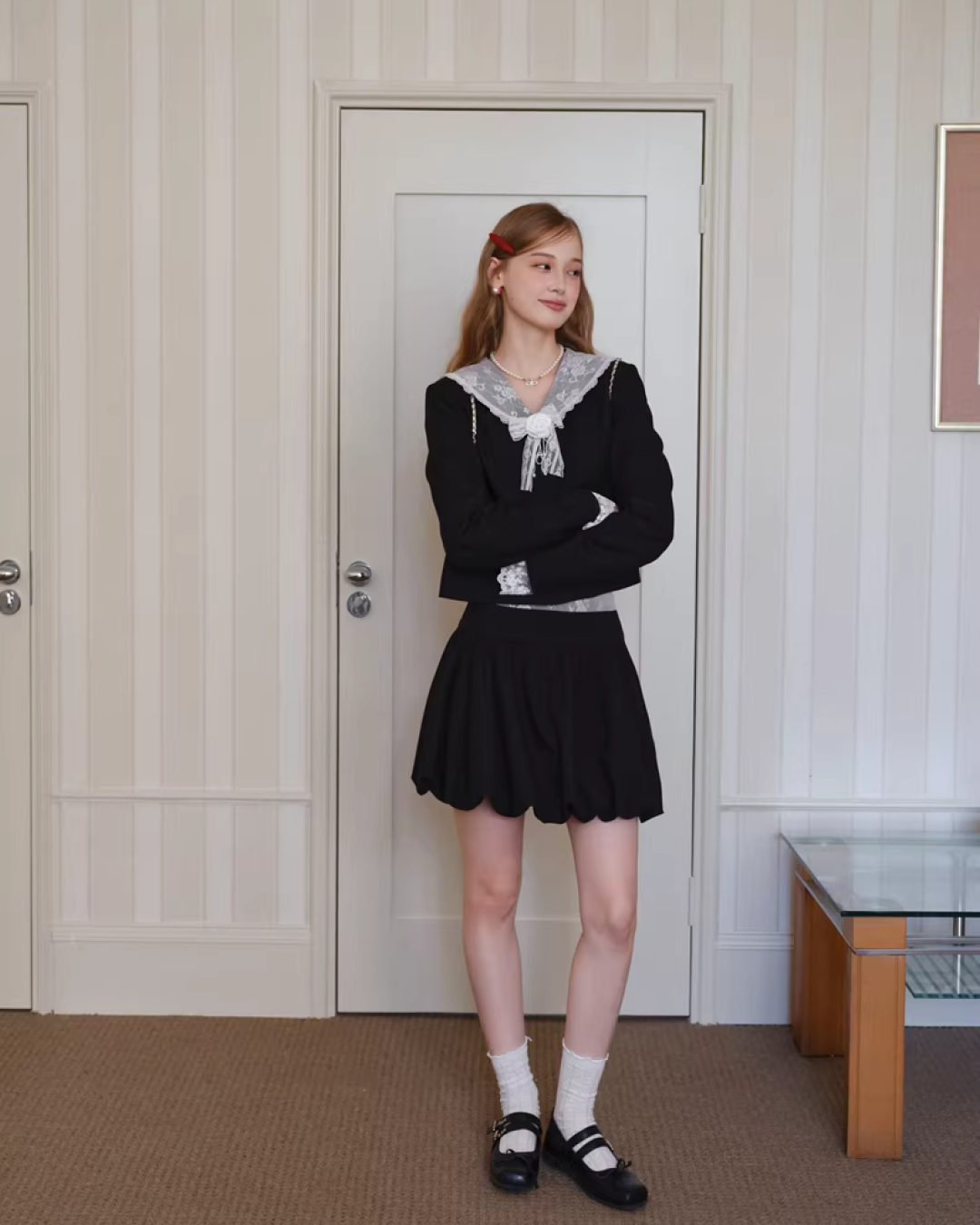 Lace Design Matching cloth IS0003