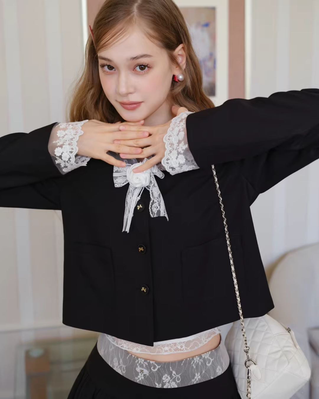 Lace Design Matching cloth IS0003