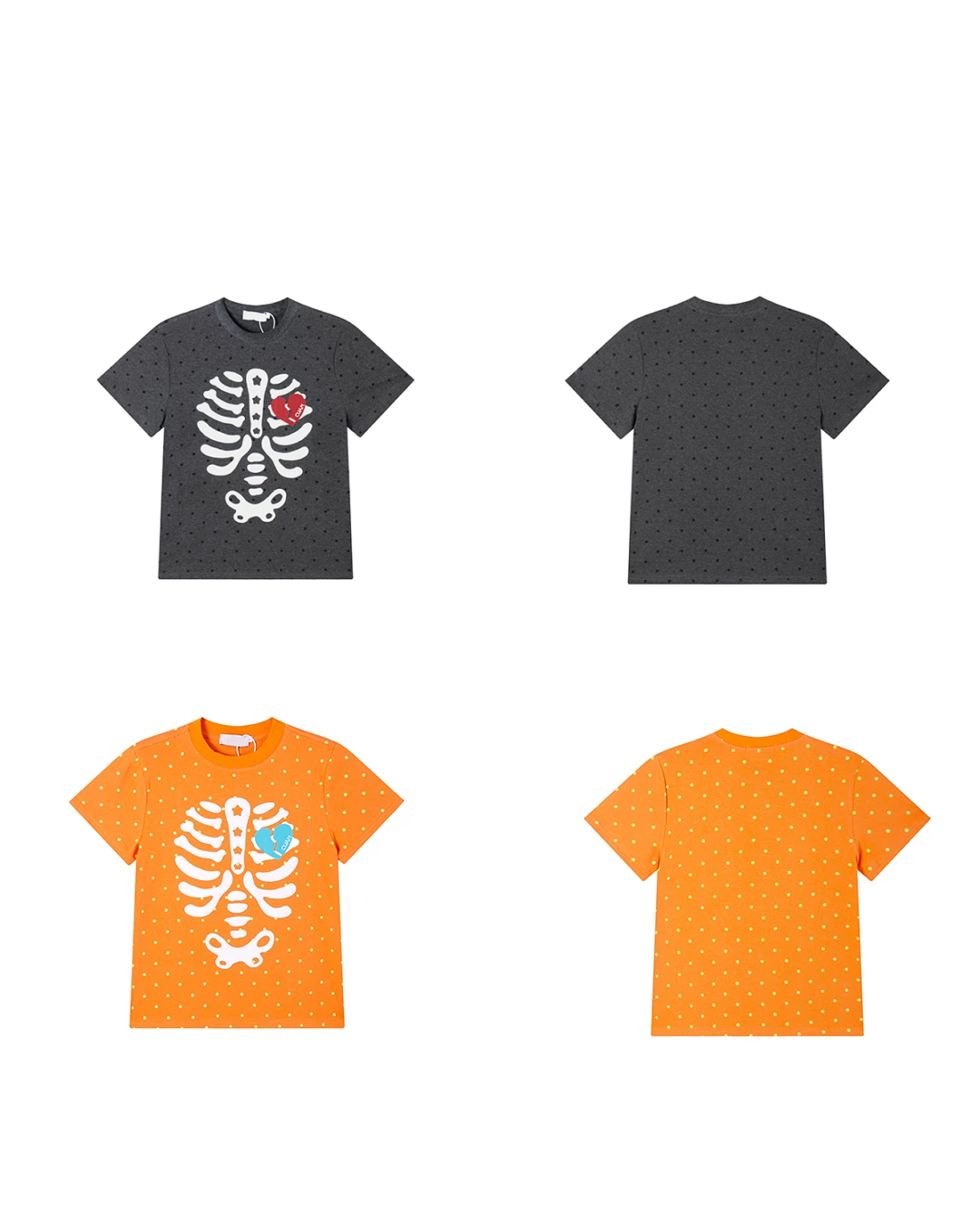 カラーボーンドットTシャツ MK0001