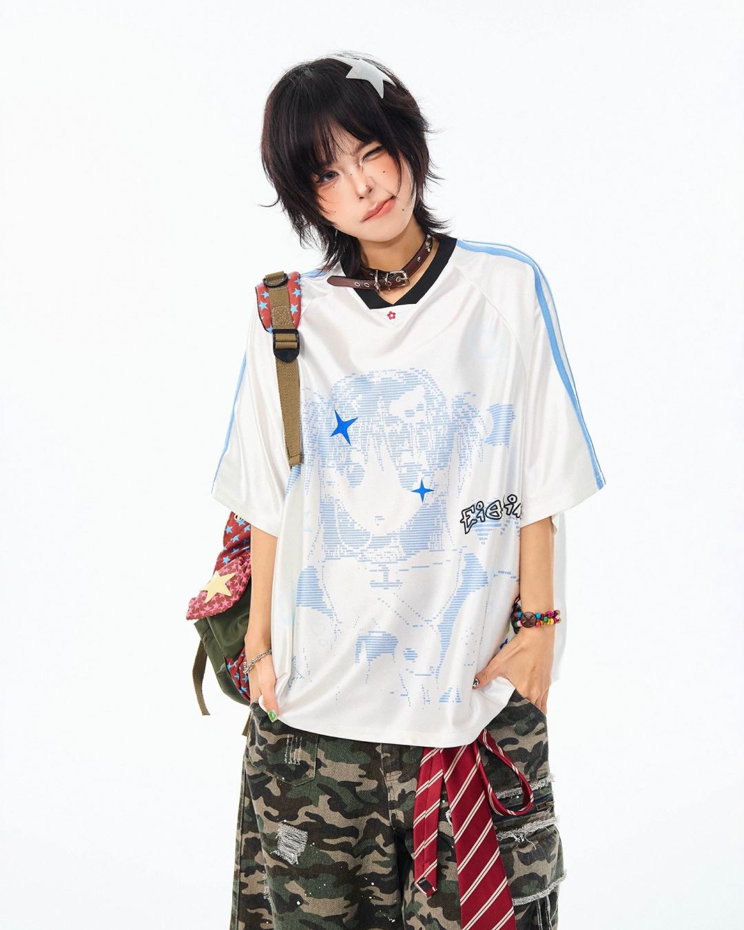 ガールデザインTシャツ MK0002