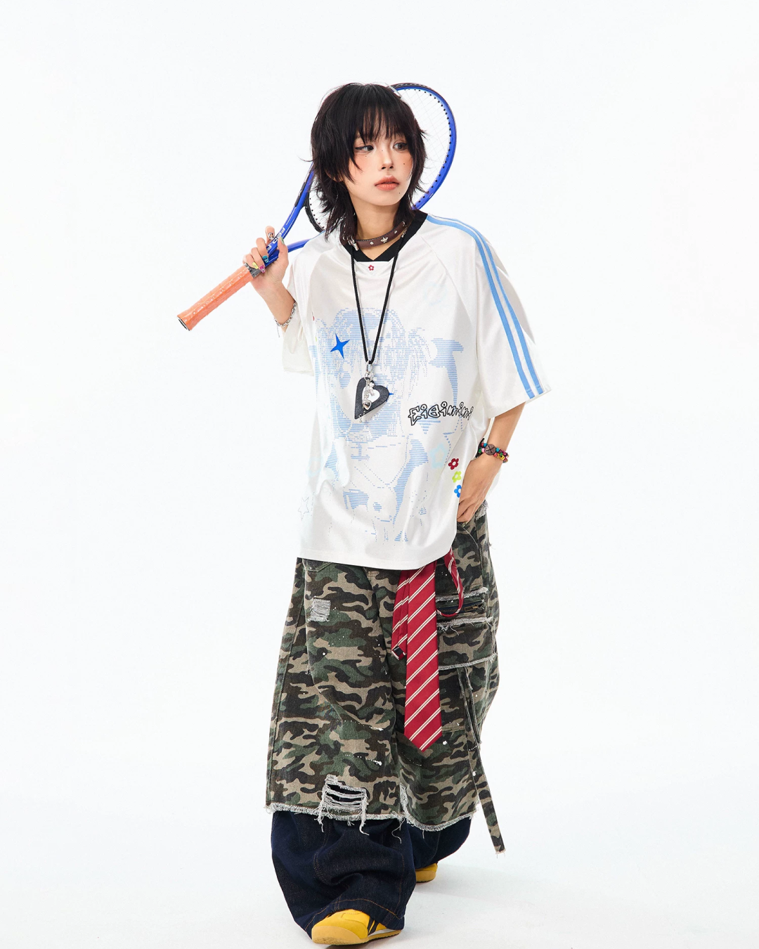 ガールデザインTシャツ MK0002