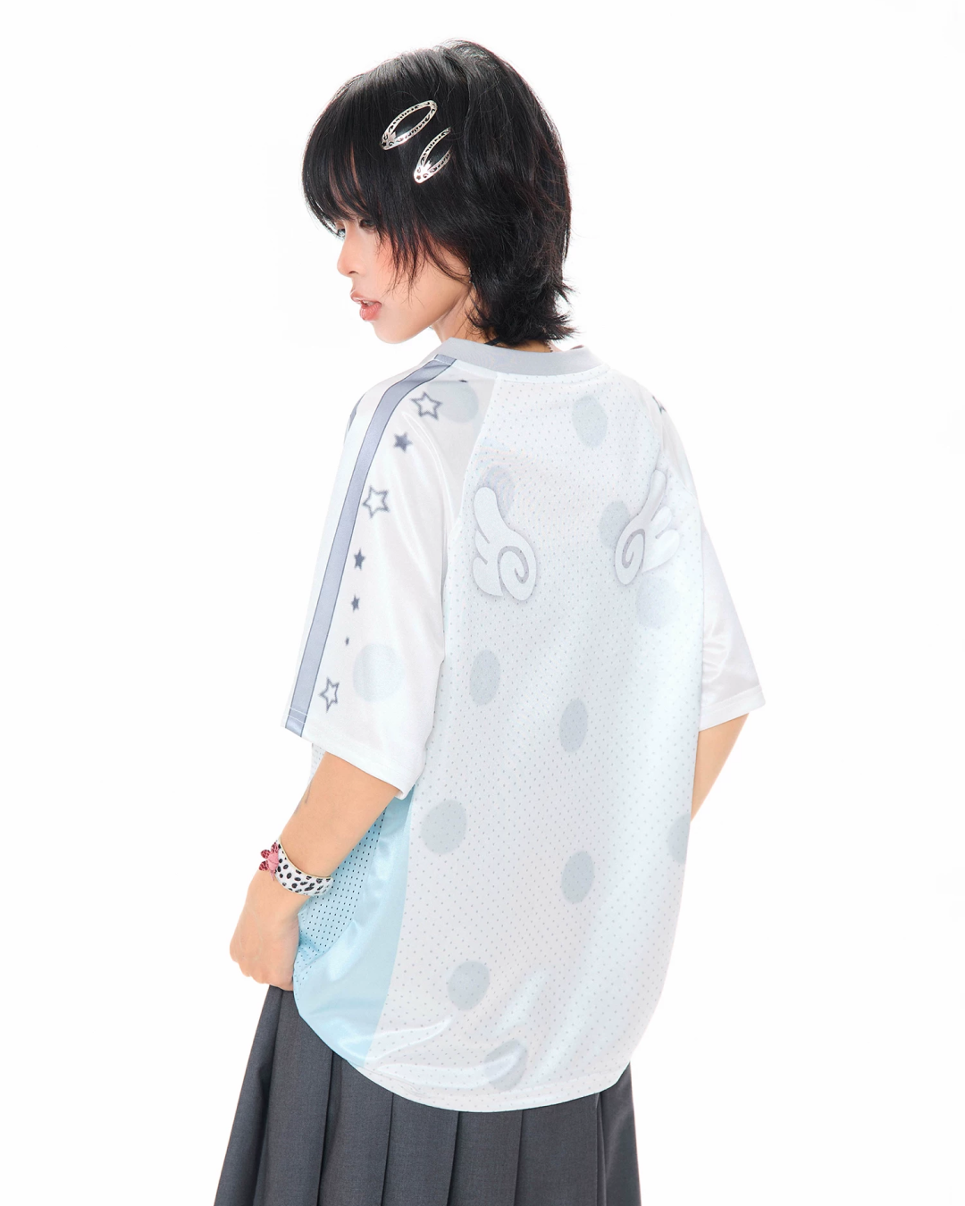 メッシュマルチデザインTシャツ MK0003