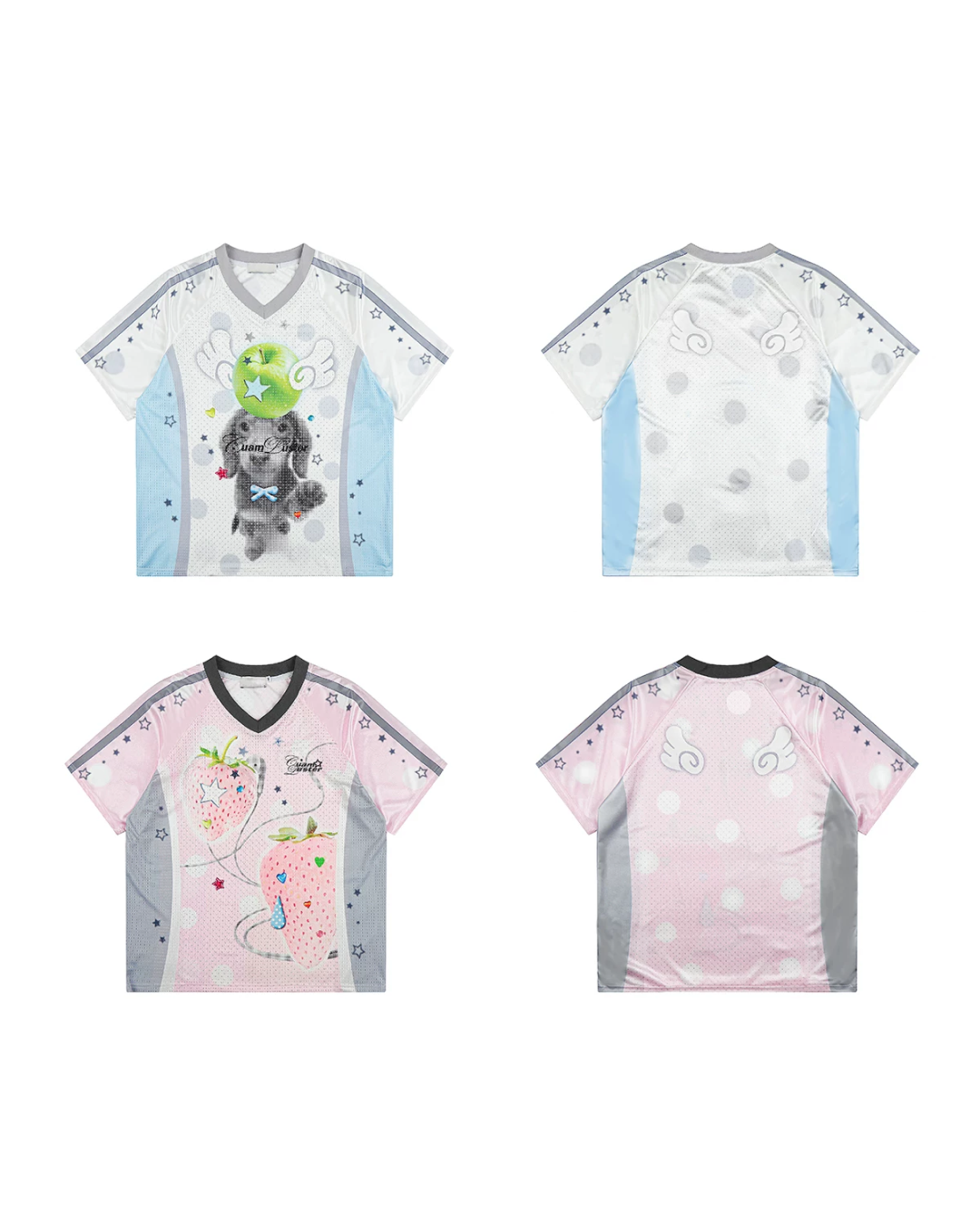 メッシュマルチデザインTシャツ MK0003