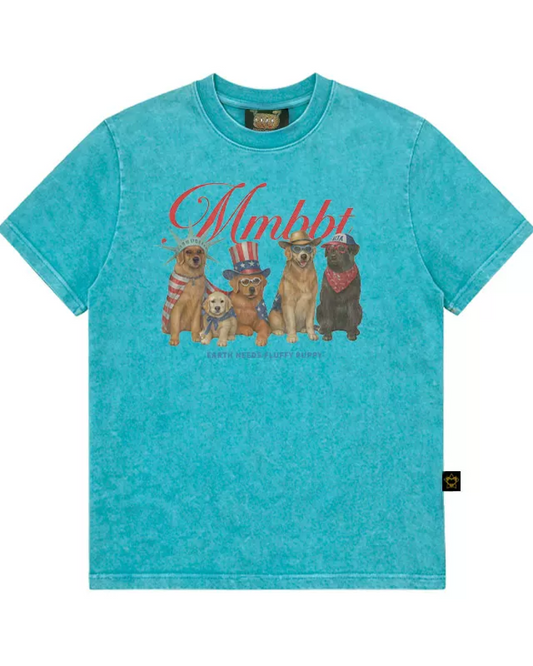 Color Dog Printed T-shirt TE0001