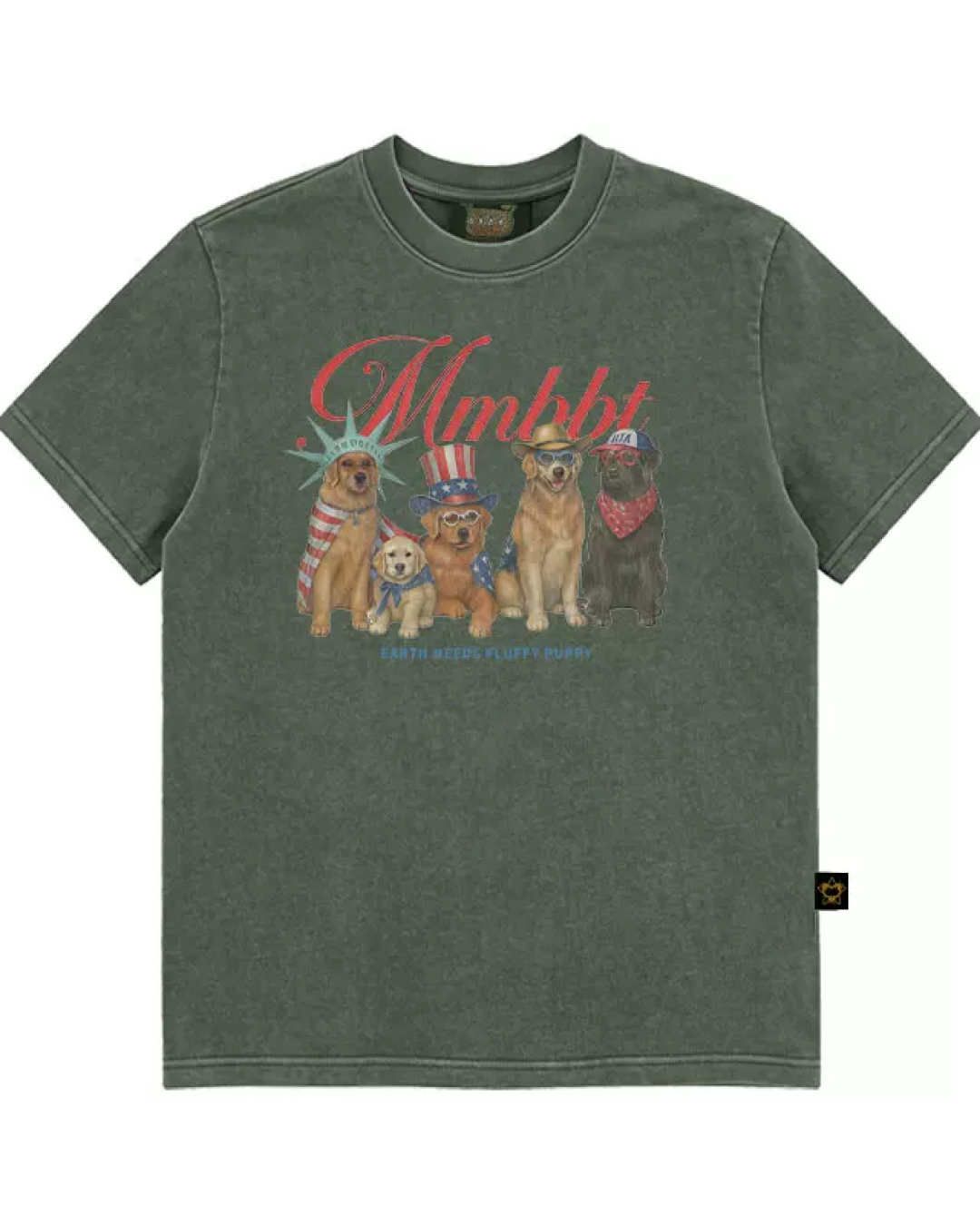 Color Dog Printed T-shirt TE0001
