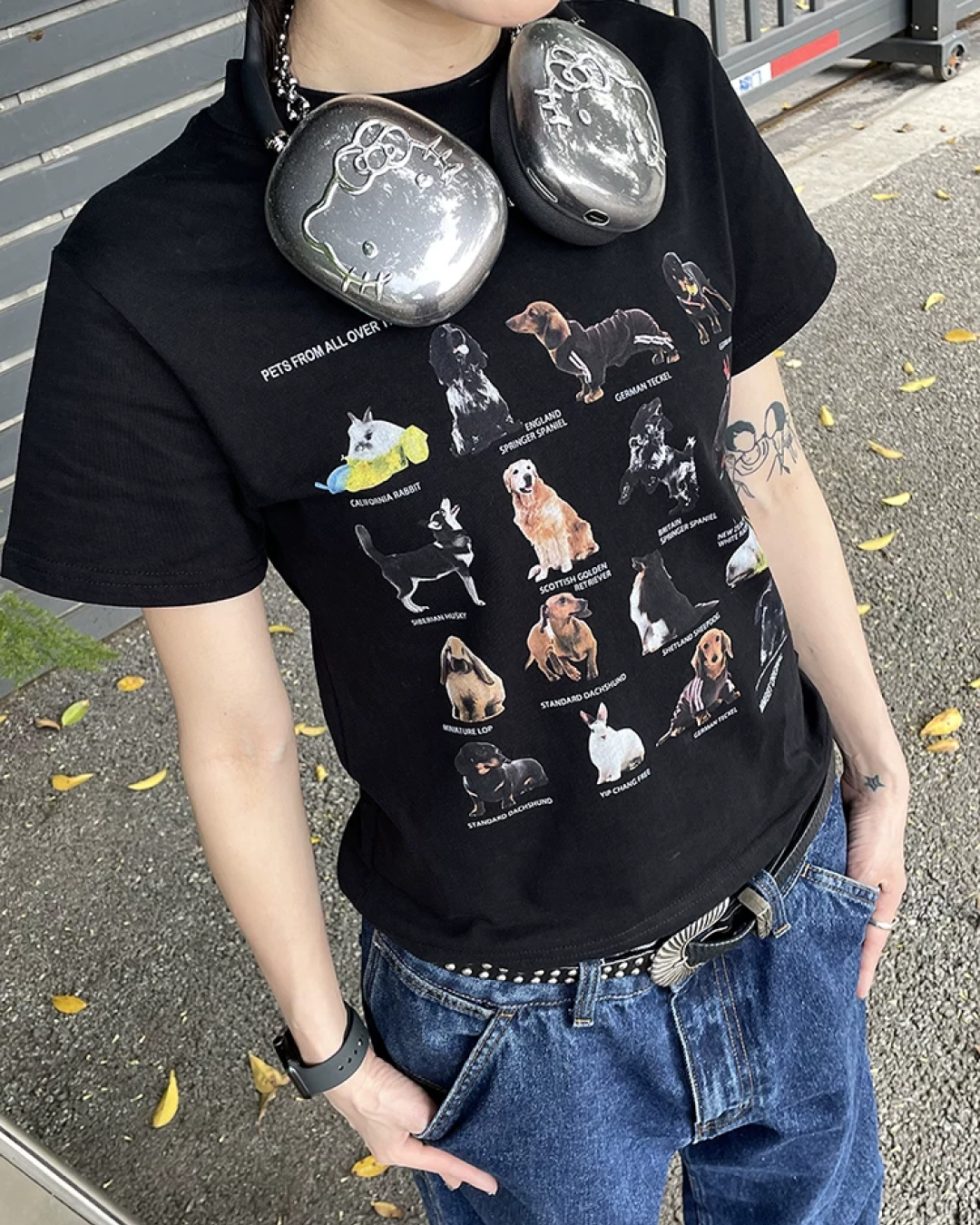 Dog Printed T-shirt TE0003