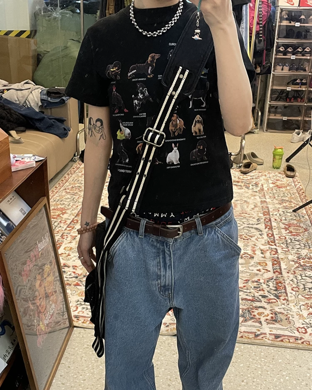 Dog Printed T-shirt TE0003