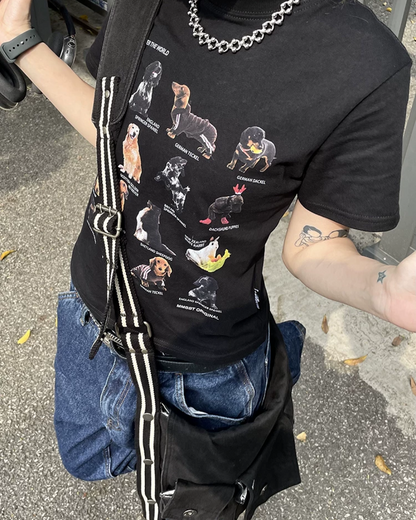 Dog Printed T-shirt TE0003
