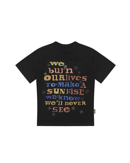 Color Lettering T-shirt TE0004