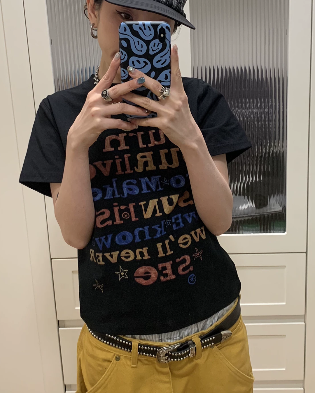 Color Lettering T-shirt TE0004