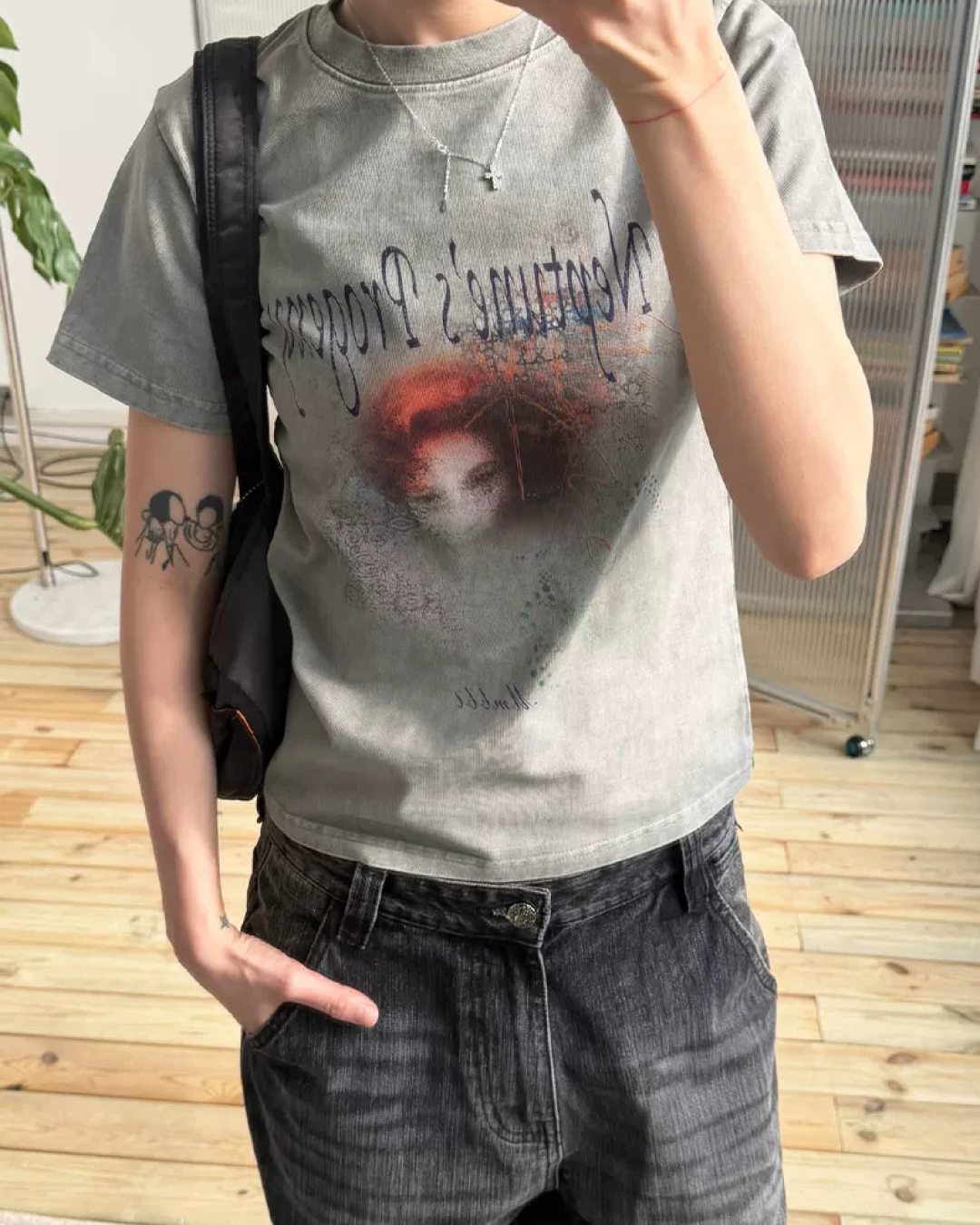 Fade Printed T-shirt TE0005