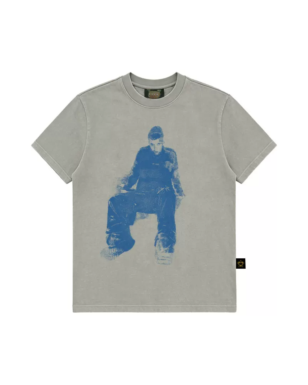 Blue Printed T-shirt TE0006