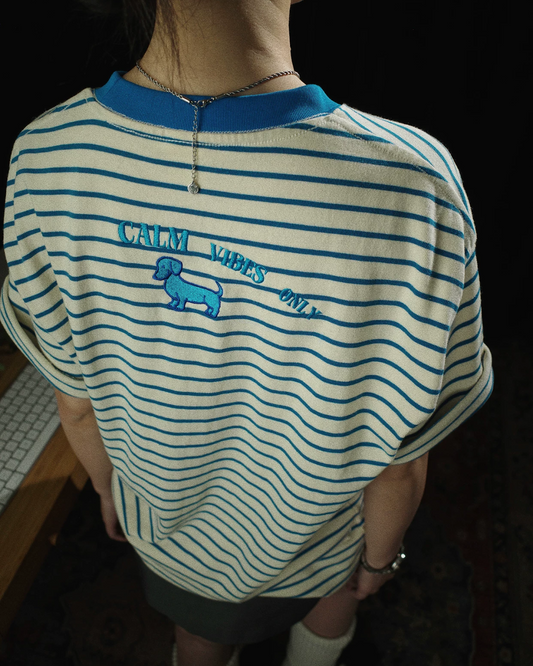 Horizontal Stripes Dog T-shirt TE0008