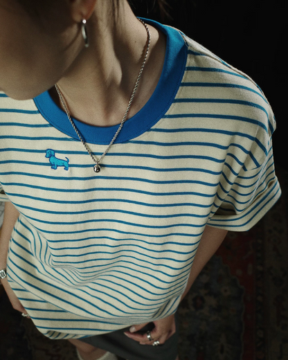 Horizontal Stripes Dog T-shirt TE0008