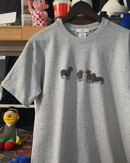 Dachshunds T-shirt TE0015