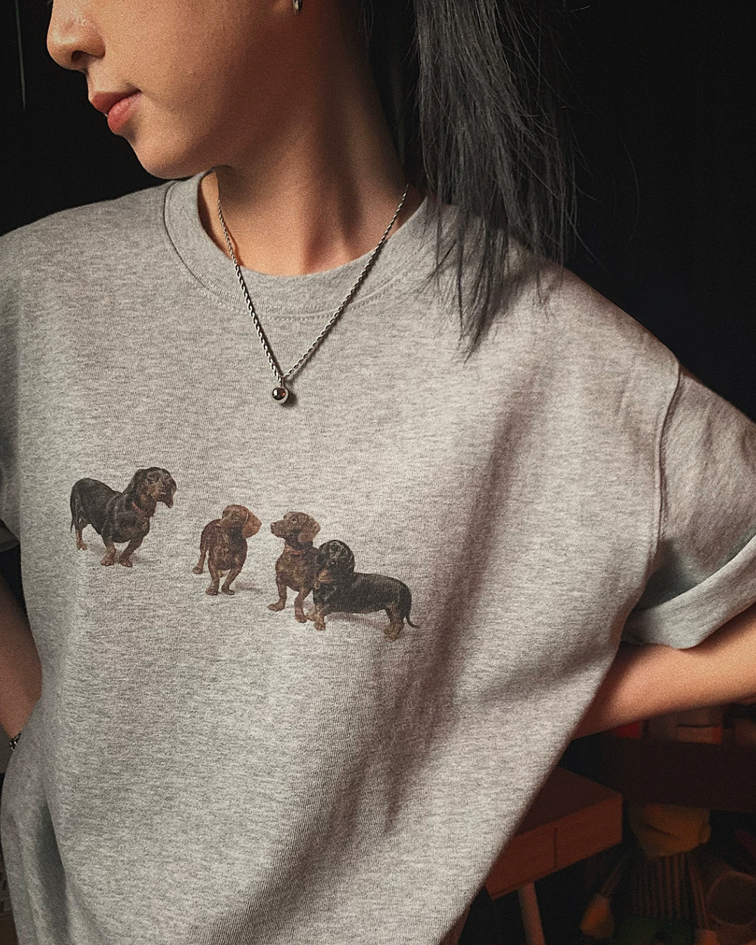 Dachshunds T-shirt TE0015