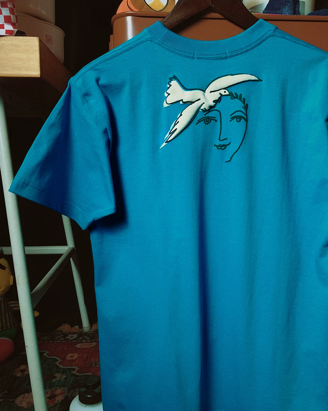 Back Face Bird T-shirt TE0016