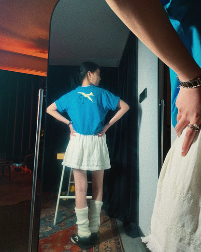 Back Face Bird T-shirt TE0016