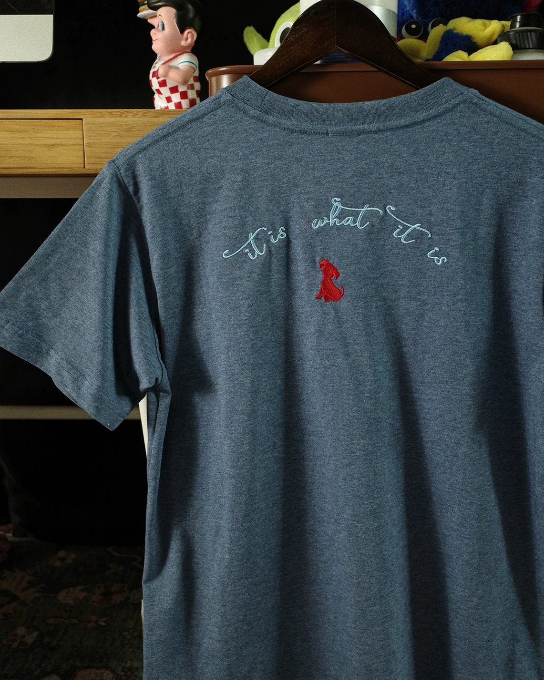 Dog Lettering T-shirt TE0017