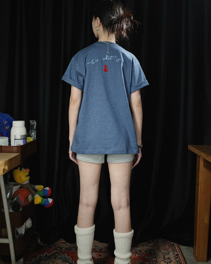 Dog Lettering T-shirt TE0017