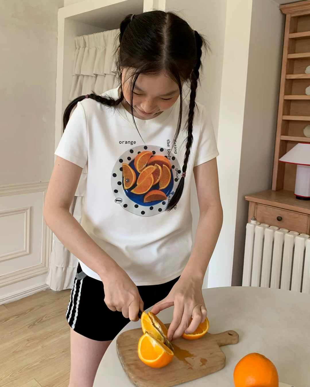 Orange T-shirt TE0026