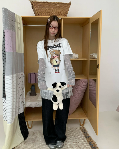 Mini Character Star T-shirt TE0028