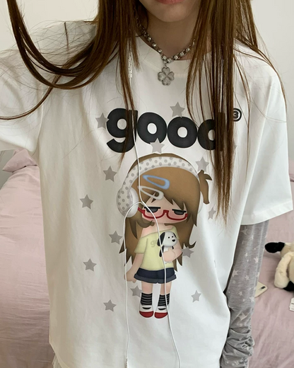 Mini Character Star T-shirt TE0028
