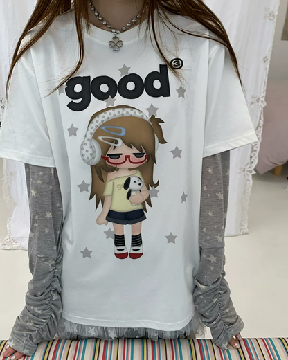 Mini Character Star T-shirt TE0028