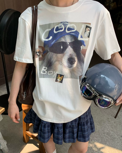 Big Dog Printed T-shirt TE0029