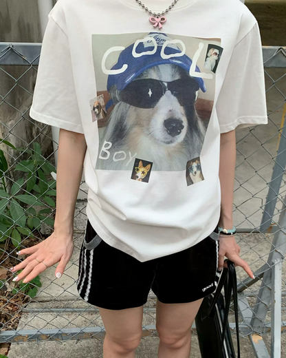 Big Dog Printed T-shirt TE0029