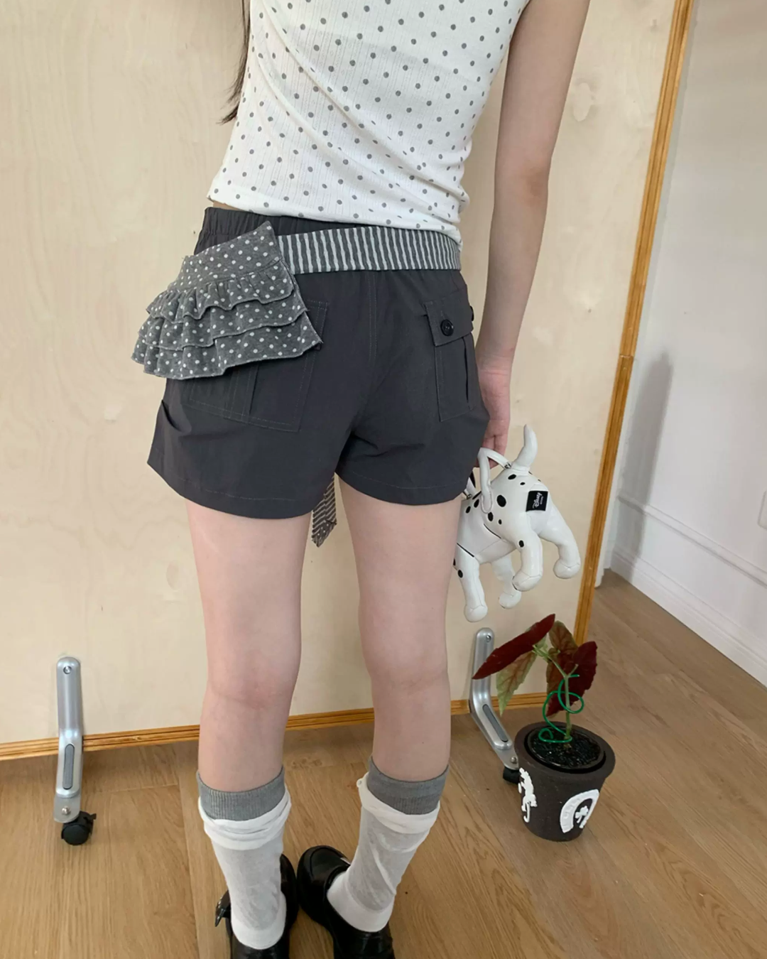 Short Dog Printed T-shirt TE0031